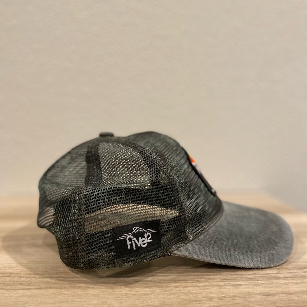 Five 12 Pacific Northwest PNW Jeep Rainier Patch Trucker Hat - Picture 5 of 5